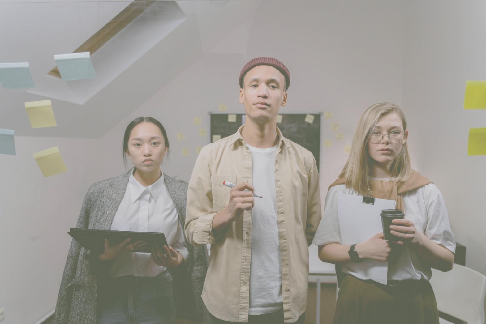Corporate conference hall with professional audience seating