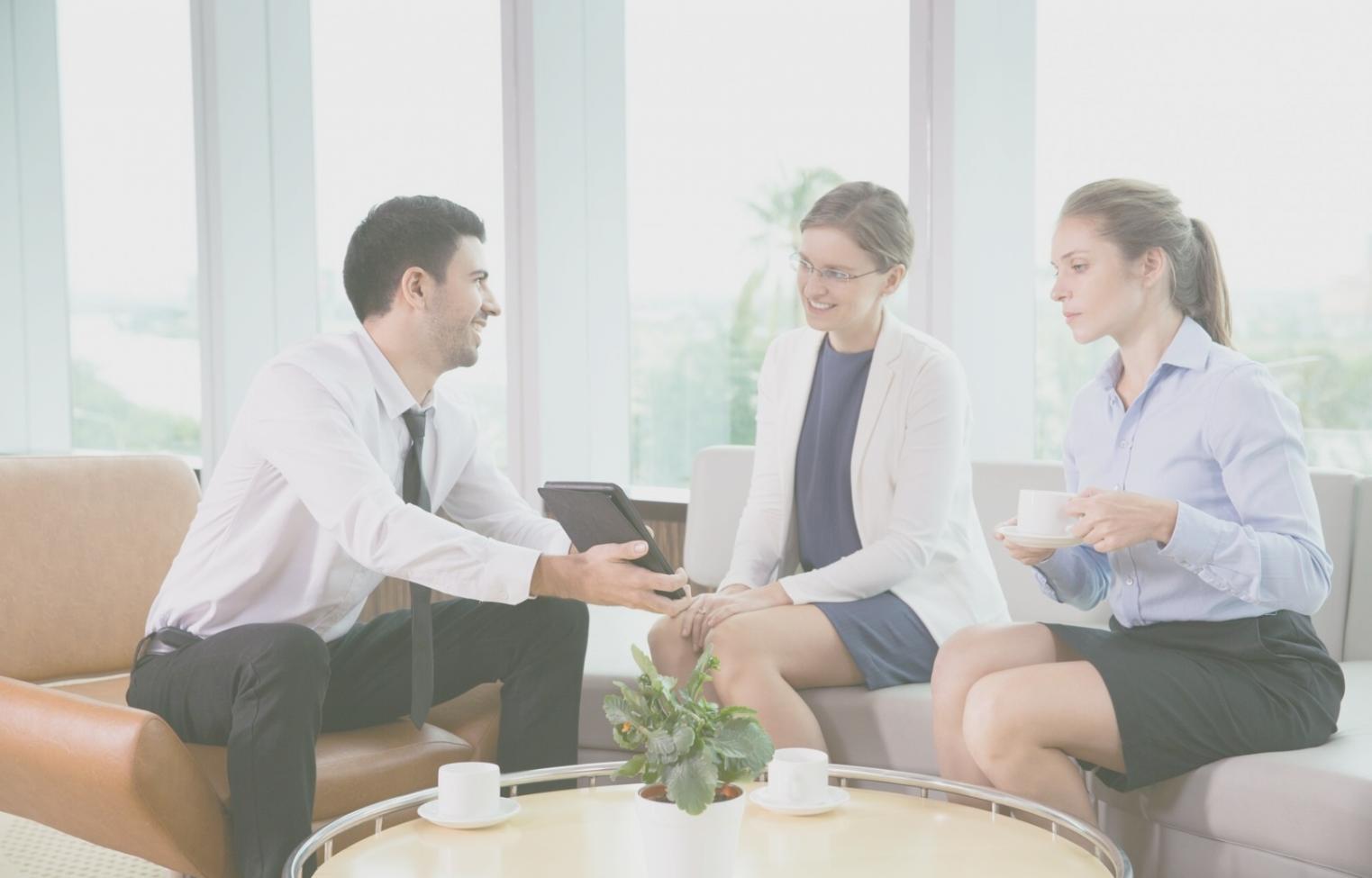 Business professionals engaged in corporate event activities and networking